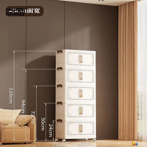 STORIUM STACKABLE STORIES MULTILAYERS WARDROBE STORAGE CABINET - SOLID