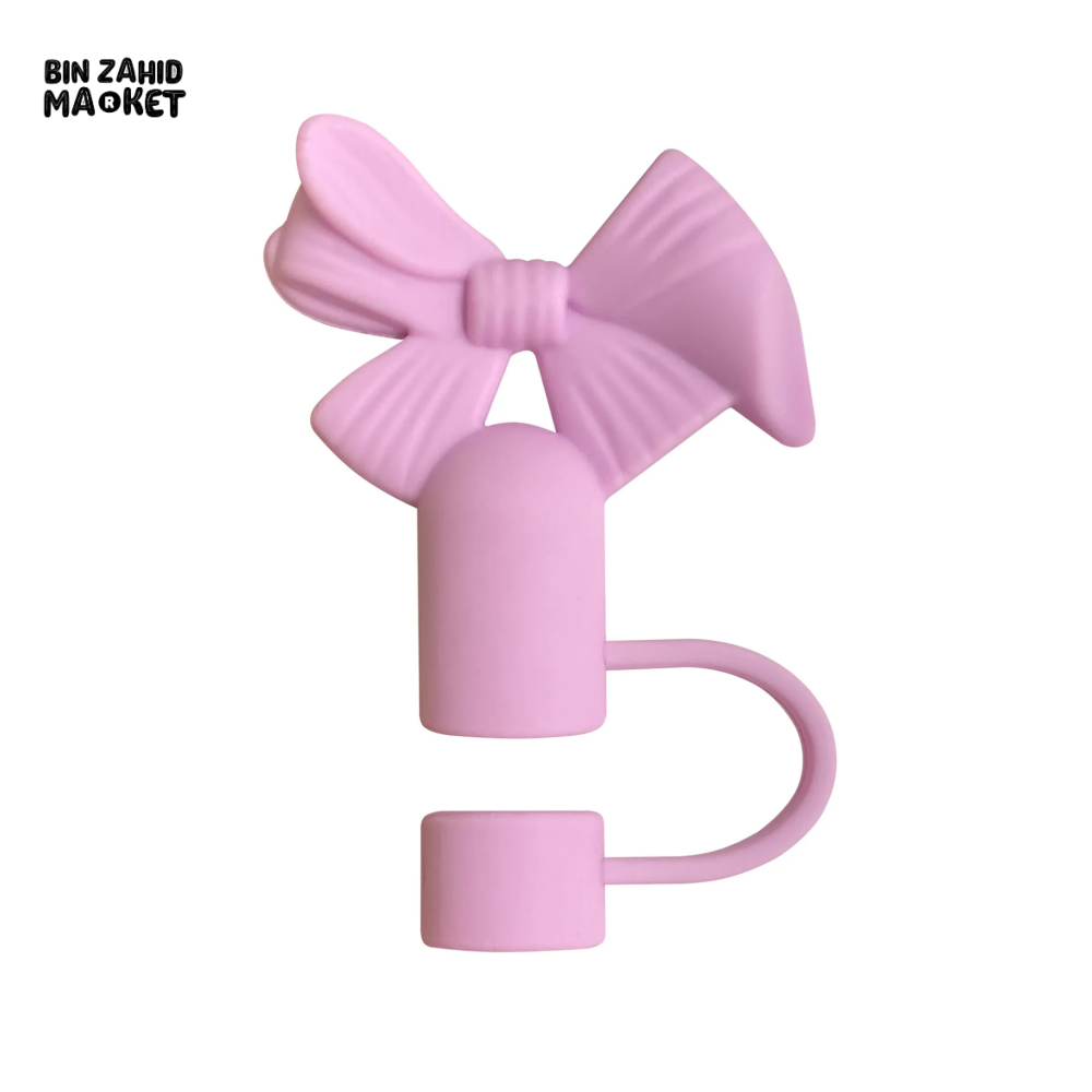 STRAW COVER FOR STANLEY - ELEGANT BOW TIE STRAW COVER CAP