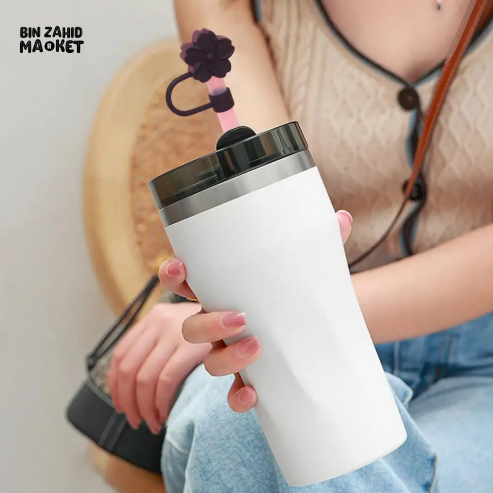 STRAW COVER FOR STANLEY - FLOWER RESUABLE STRAW TOPPER