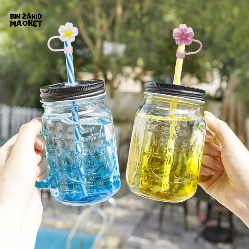 STRAW COVER FOR STANLEY - FLOWER RESUABLE STRAW TOPPER