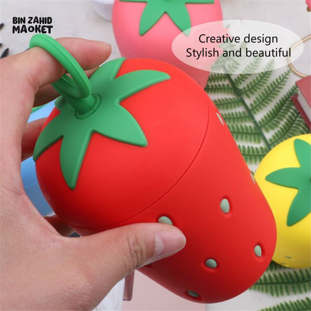 STRAWBERRY DRINKING GLASS 300ML