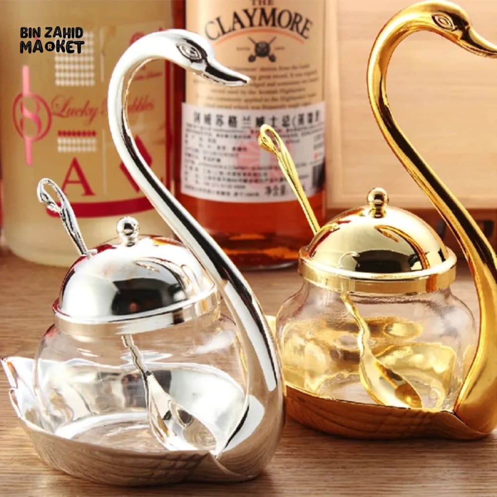 SWAN SHAPED SUGAR POT