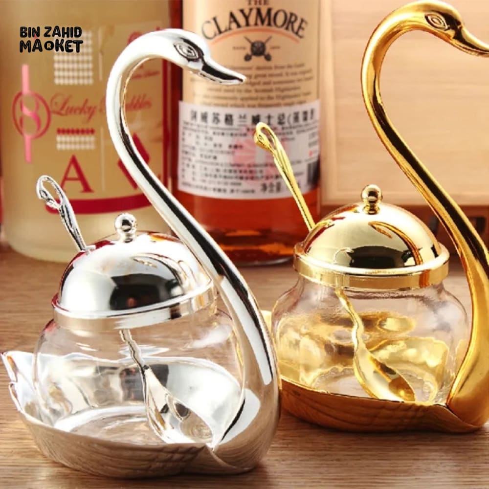 SWAN SHAPED SUGAR POT