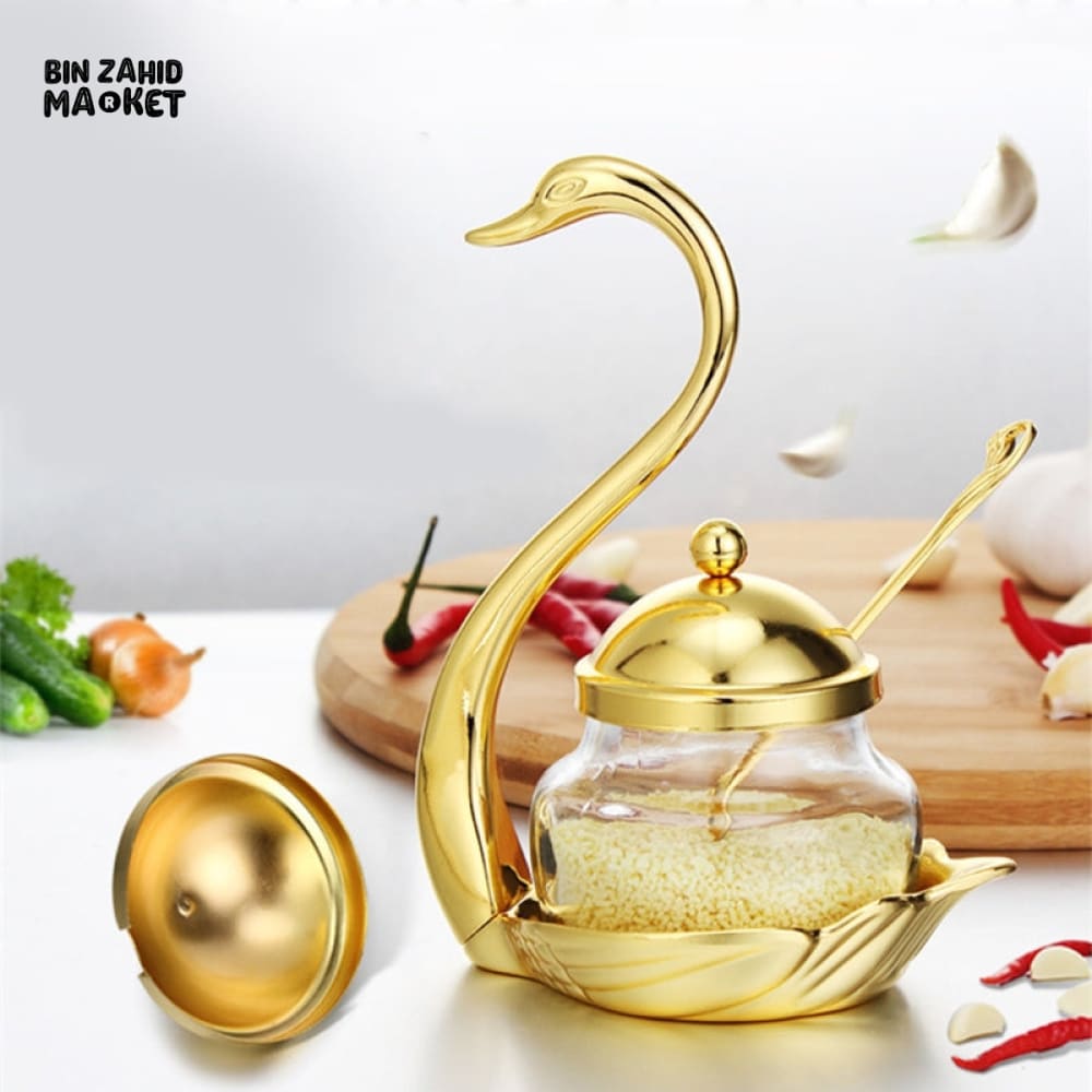 SWAN SHAPED SUGAR POT