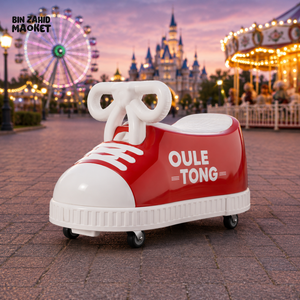 SWING CAR KIDS WIGGLE RIDE-ON CAR - RED
