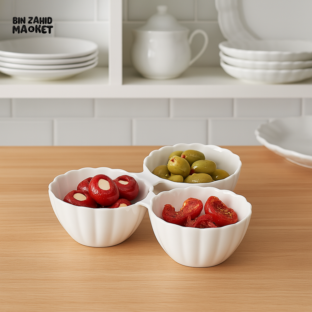 SY7594 GROOVE TRIODIPBOWL 20CMX5.7CM