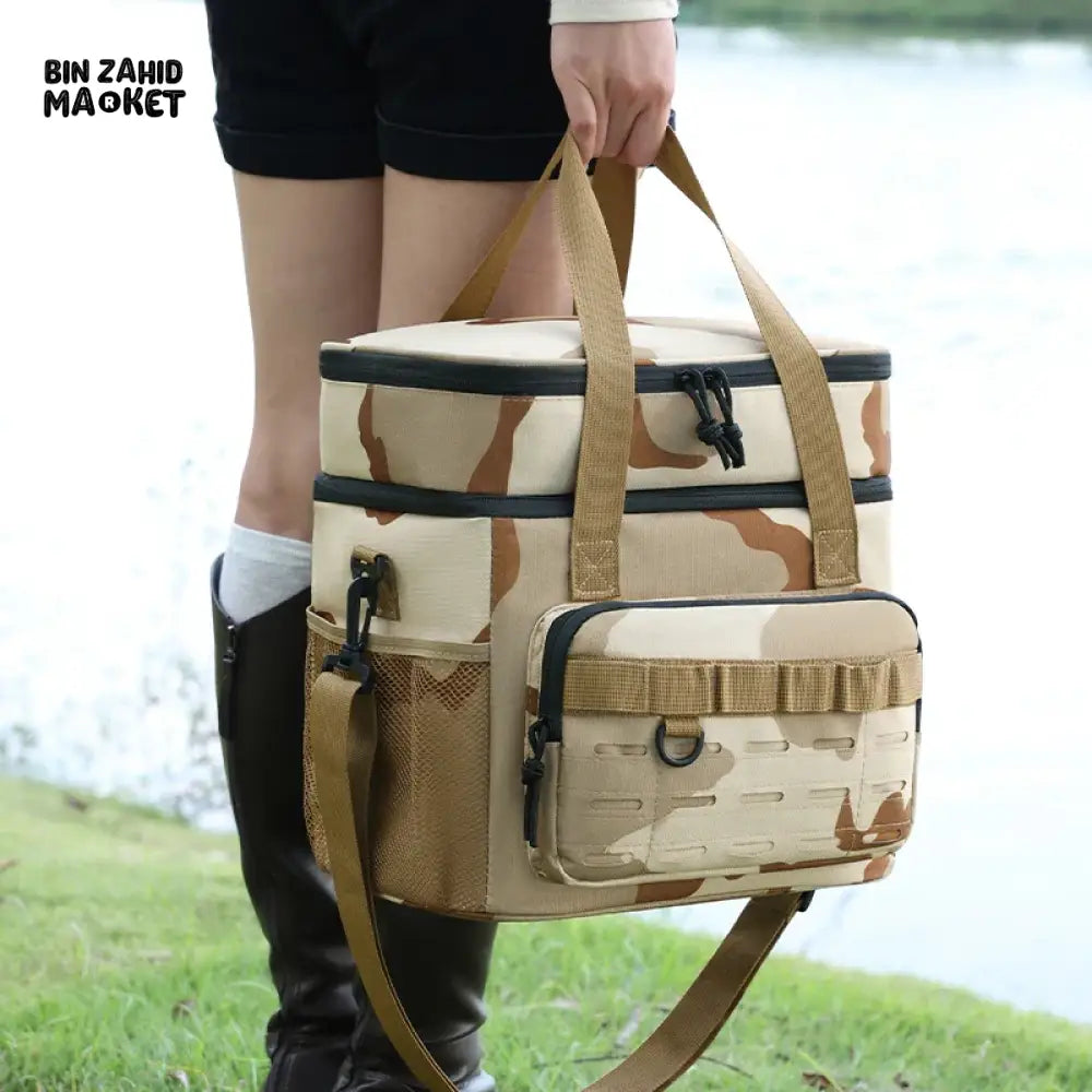 TACTICAL 2-LAYER INSULATED LUNCH BAG – LEAKPROOF COOLER FOR WORK & OUTDOOR USE