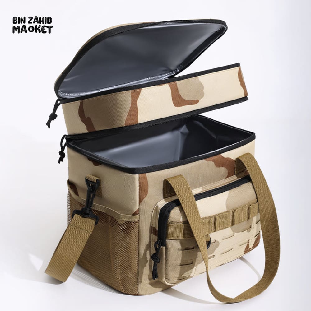 TACTICAL 2-LAYER INSULATED LUNCH BAG – LEAKPROOF COOLER FOR WORK & OUTDOOR USE