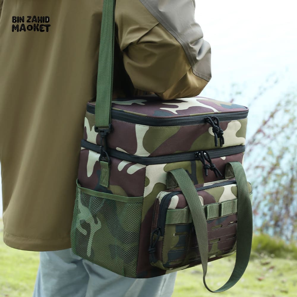 TACTICAL 2-LAYER INSULATED LUNCH BAG – LEAKPROOF COOLER FOR WORK & OUTDOOR USE