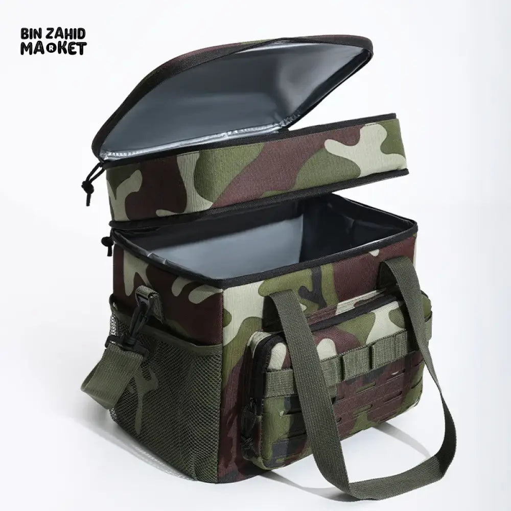 TACTICAL 2-LAYER INSULATED LUNCH BAG – LEAKPROOF COOLER FOR WORK & OUTDOOR USE