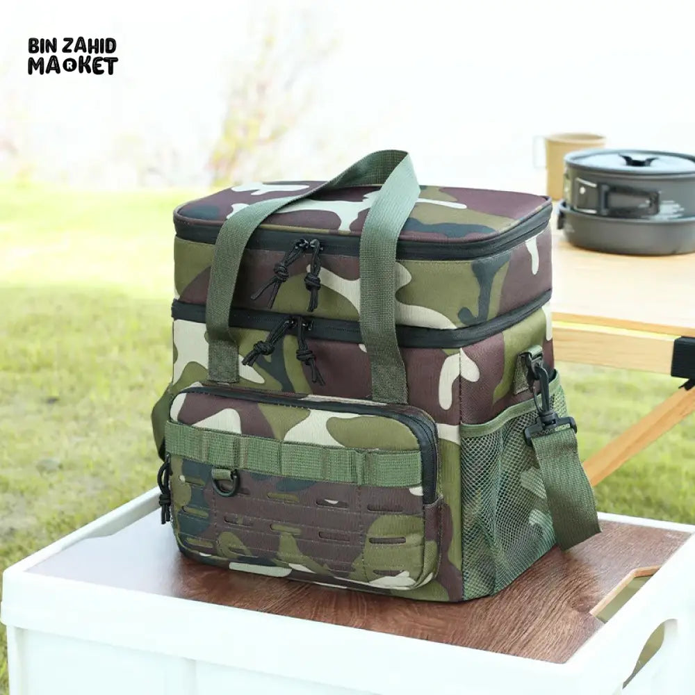 TACTICAL 2-LAYER INSULATED LUNCH BAG – LEAKPROOF COOLER FOR WORK & OUTDOOR USE