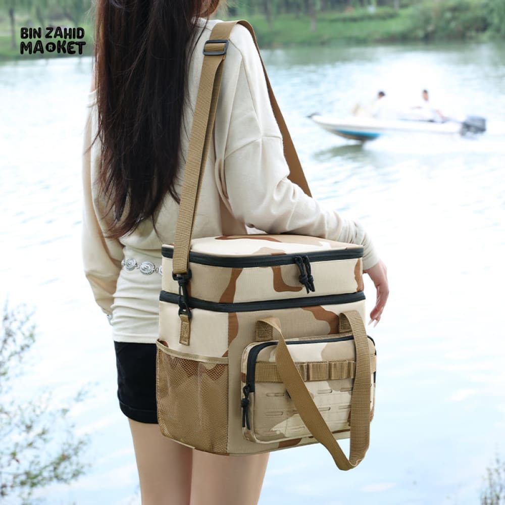 TACTICAL 2-LAYER INSULATED LUNCH BAG – LEAKPROOF COOLER FOR WORK & OUTDOOR USE