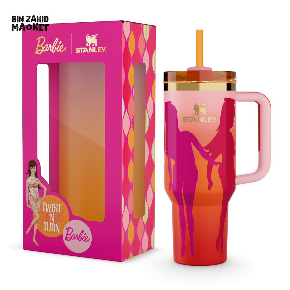 THE BARBIE™ X STANLEY - ’60S TWIST ’N TURN QUENCHER 40OZ