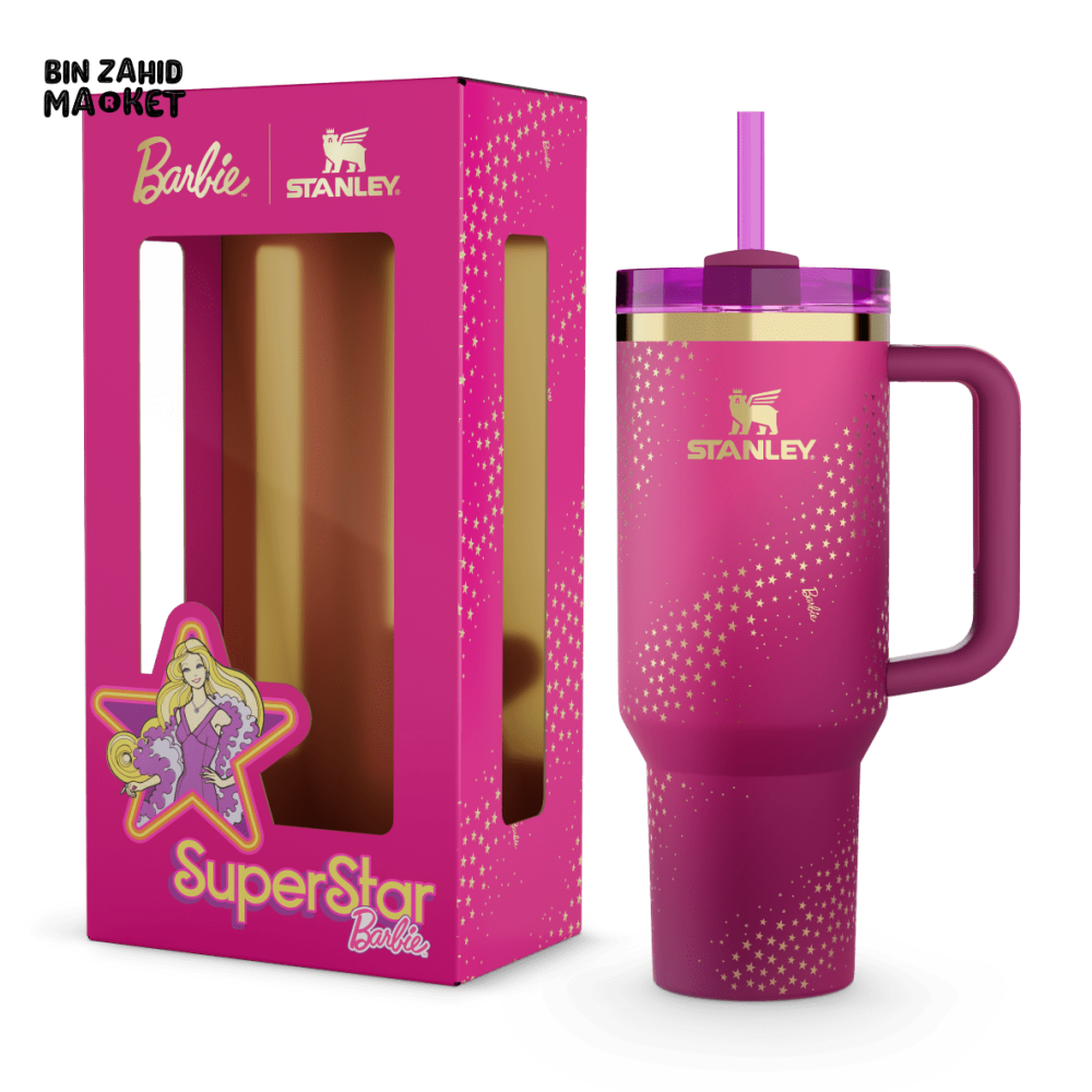 THE BARBIE™ X STANLEY - ’70S SUPERSTAR QUENCHER 40 OZ