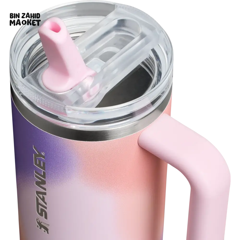 THE NEW FREQUENCY QUENCHER PROTOUR FLIP STRAW TUMBLER 40OZ - ROSE PETAL MOTION