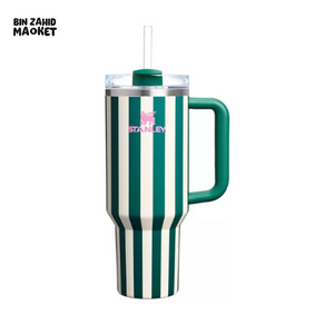 THE QUENCHER H2.0 FLOWSTATE™ TUMBLER 40OZ - EMERALD CABANA GLOSS