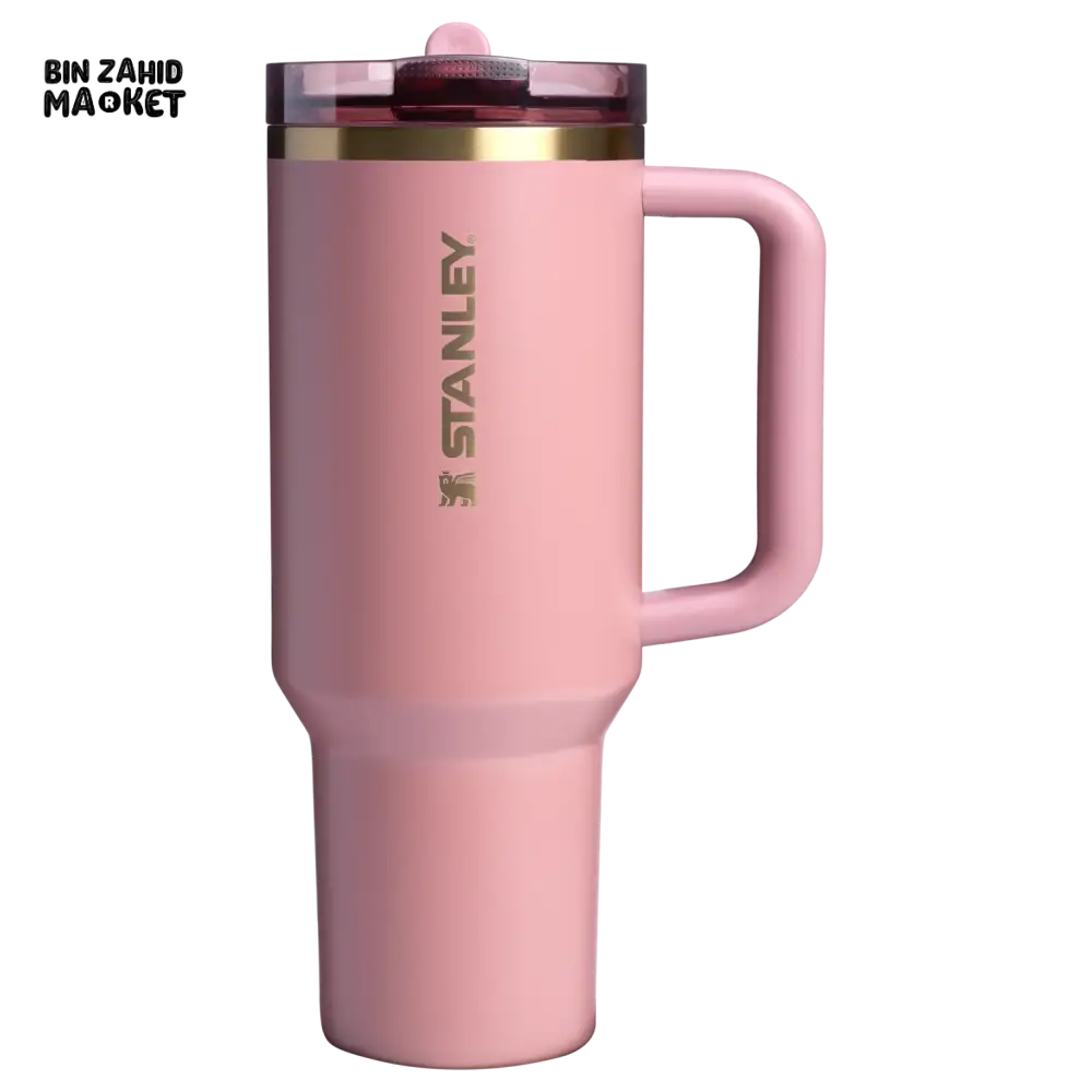 THE QUENCHER PROTOUR FLIP STRAW TUMBLER 40OZ - ANTIQUE PINK
