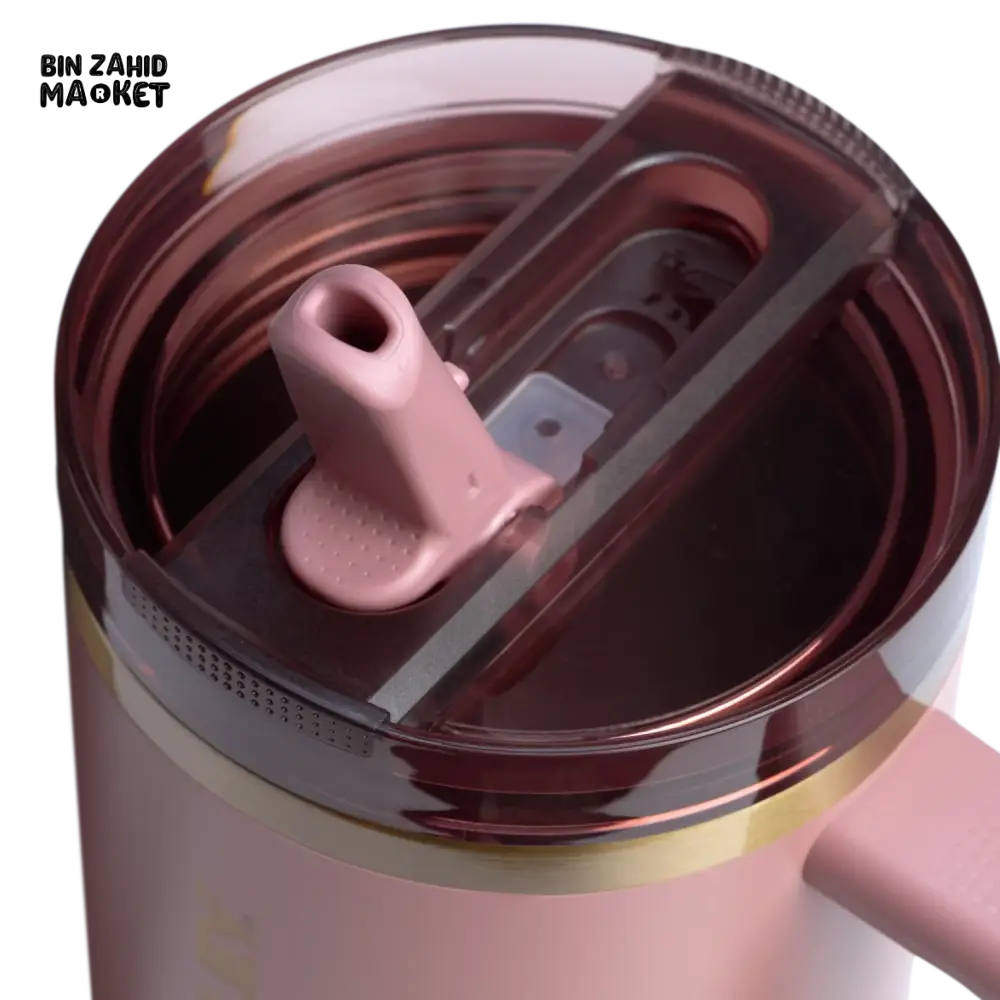 THE QUENCHER PROTOUR FLIP STRAW TUMBLER 40OZ - ANTIQUE PINK