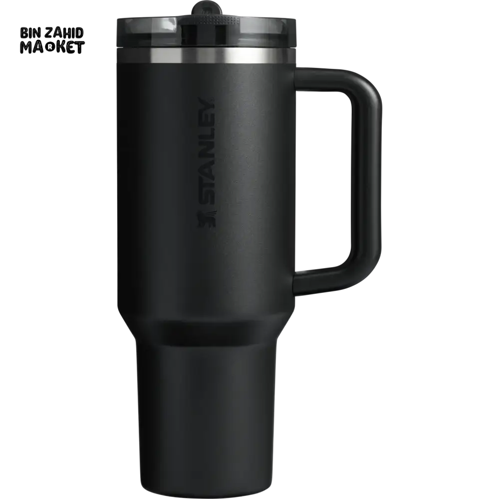 THE QUENCHER PROTOUR FLIP STRAW TUMBLER 40OZ - BLACK