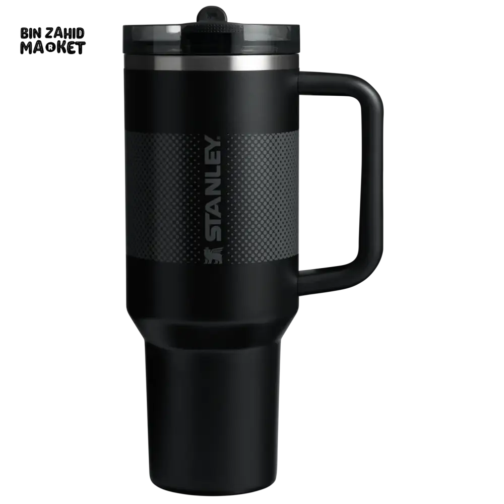 THE QUENCHER PROTOUR FLIP STRAW TUMBLER 40OZ - BLACK FADE