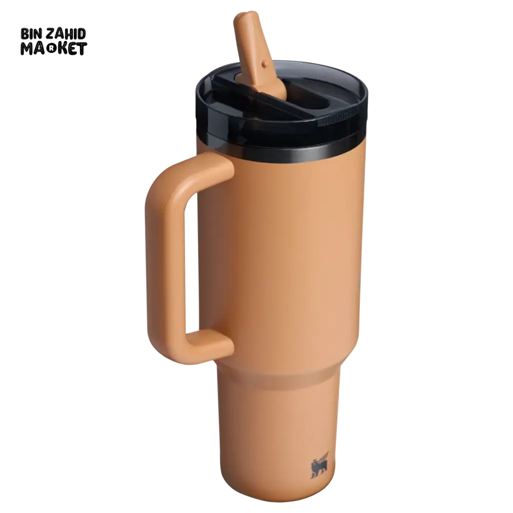 THE QUENCHER PROTOUR FLIP STRAW TUMBLER 40OZ - CAMEL