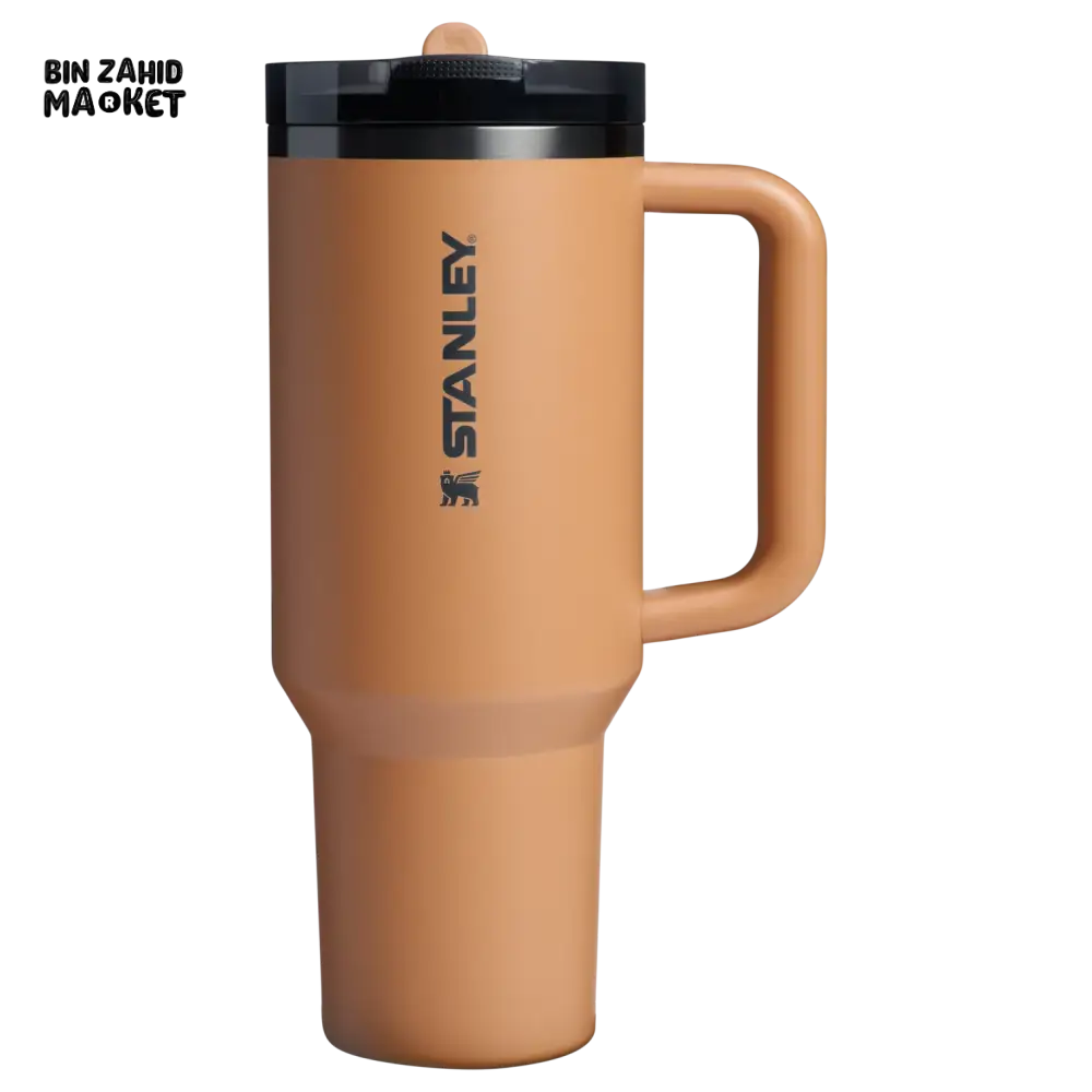 THE QUENCHER PROTOUR FLIP STRAW TUMBLER 40OZ - CAMEL
