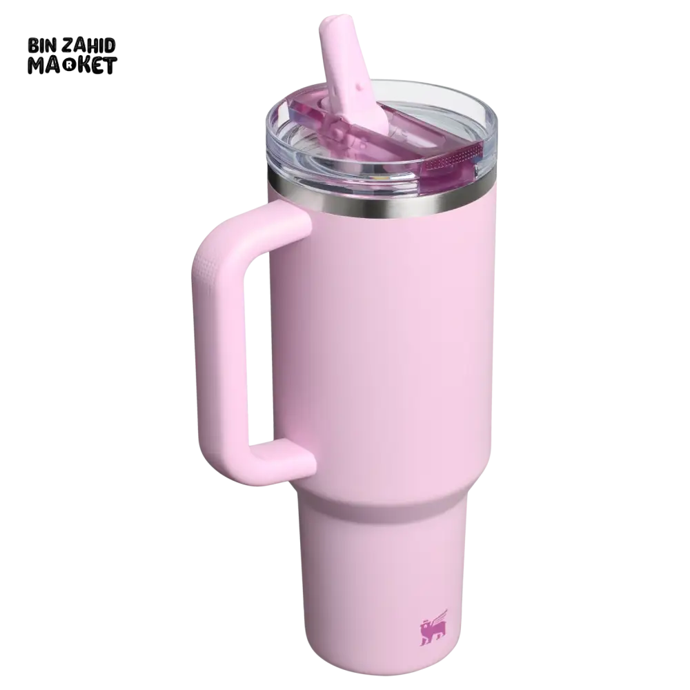 THE QUENCHER PROTOUR FLIP STRAW TUMBLER 40OZ - CHERRY BLOSSOM