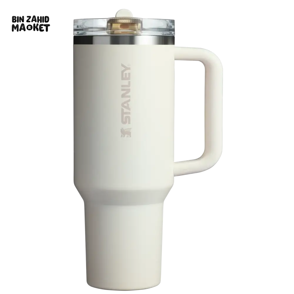 THE QUENCHER PROTOUR FLIP STRAW TUMBLER 40OZ - CREAM