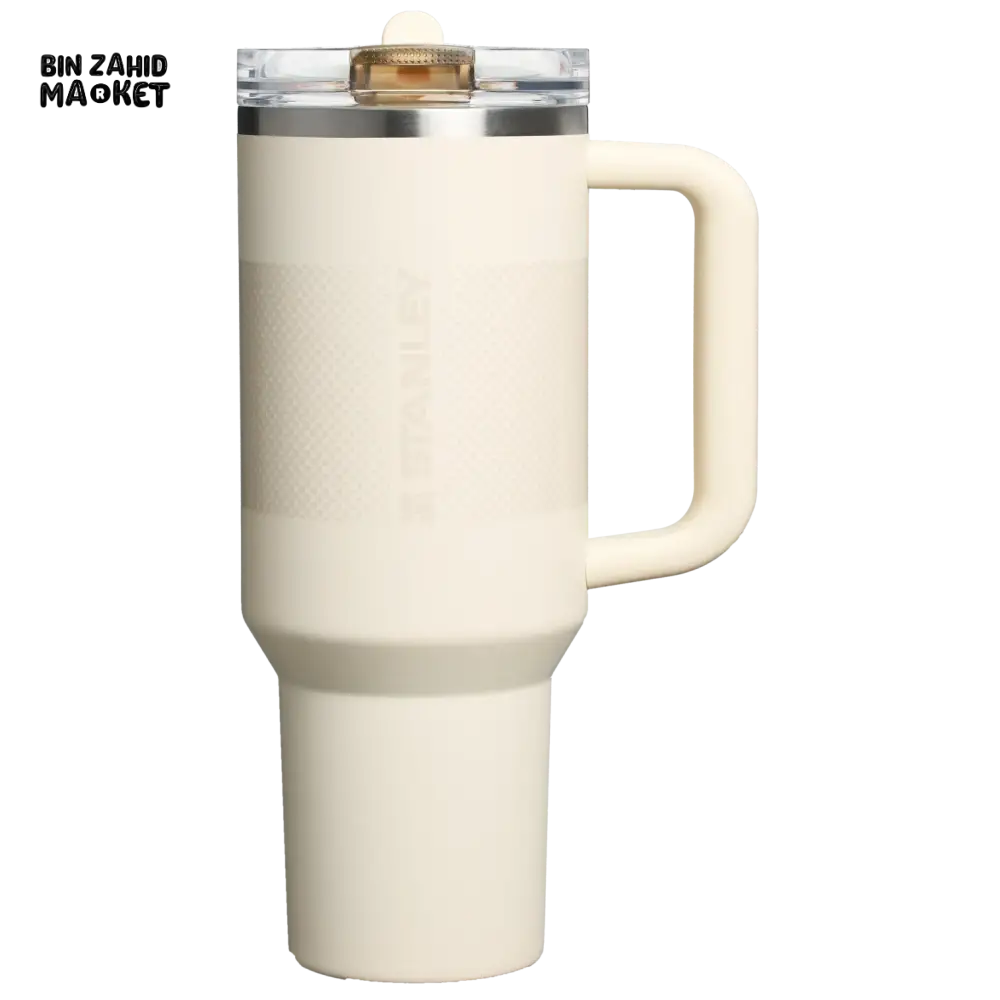 THE QUENCHER PROTOUR FLIP STRAW TUMBLER 40OZ - CREAM FADE