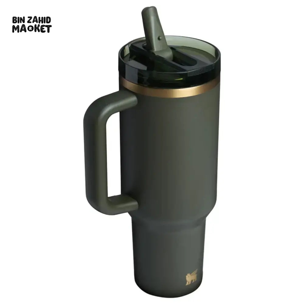 THE QUENCHER PROTOUR FLIP STRAW TUMBLER 40OZ - CYPRESS
