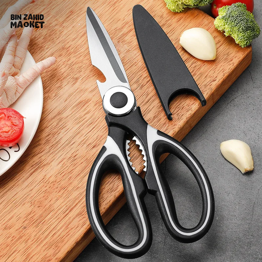 Thickened Kitchen Scissors – Strong Sharp & Multifunctional Bone Cutter