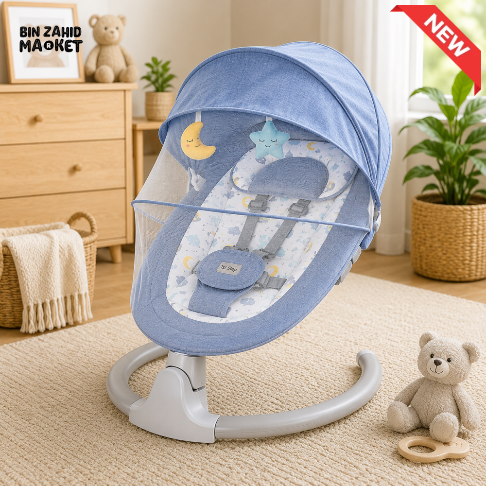 Baby Auto Swing - Blue