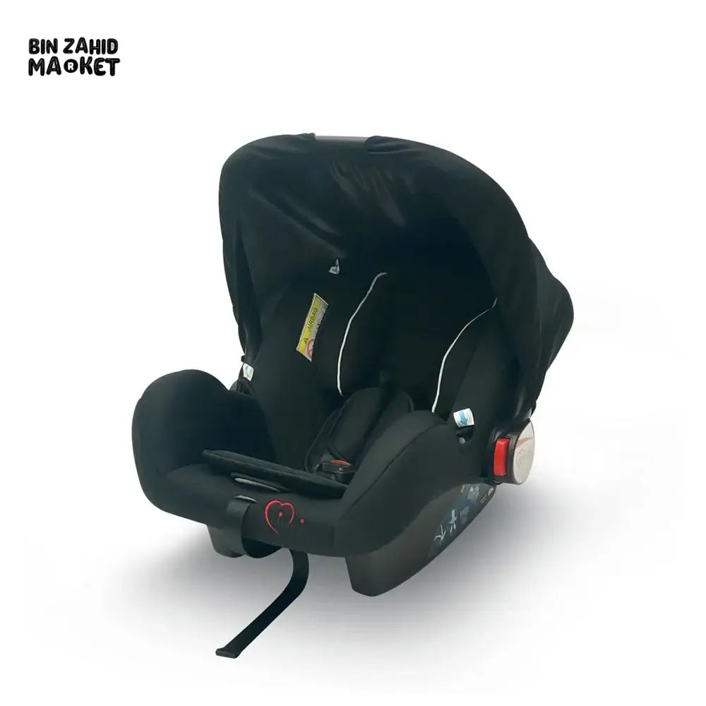 TINNIES BABY CARRY COT FOR NEWBORNS & INFANTS - BLACK
