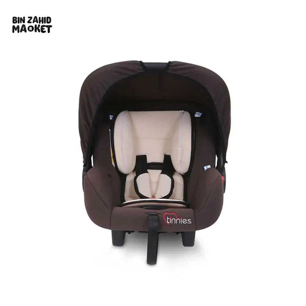 TINNIES BABY CARRY COT FOR NEWBORNS & INFANTS - BROWN