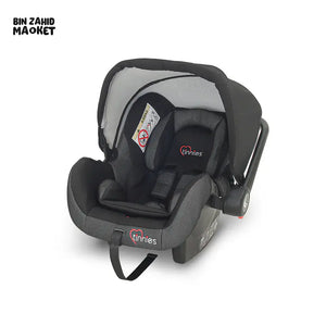 TINNIES BABY CARRY COT SAFE, COMFORTABLE & PORTABLE - BLACK