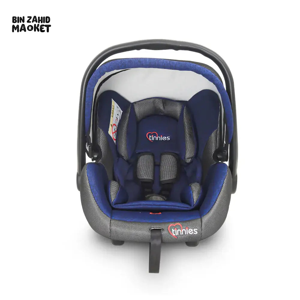 TINNIES BABY CARRY COT SAFE, COMFORTABLE & PORTABLE - BLUE