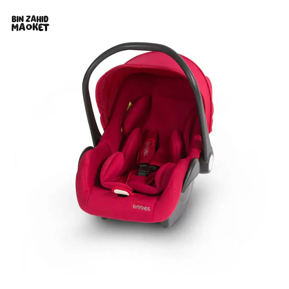 TINNIES BABY CARRY COT – SAFE, LIGHTWEIGHT & PORTABLE - RED