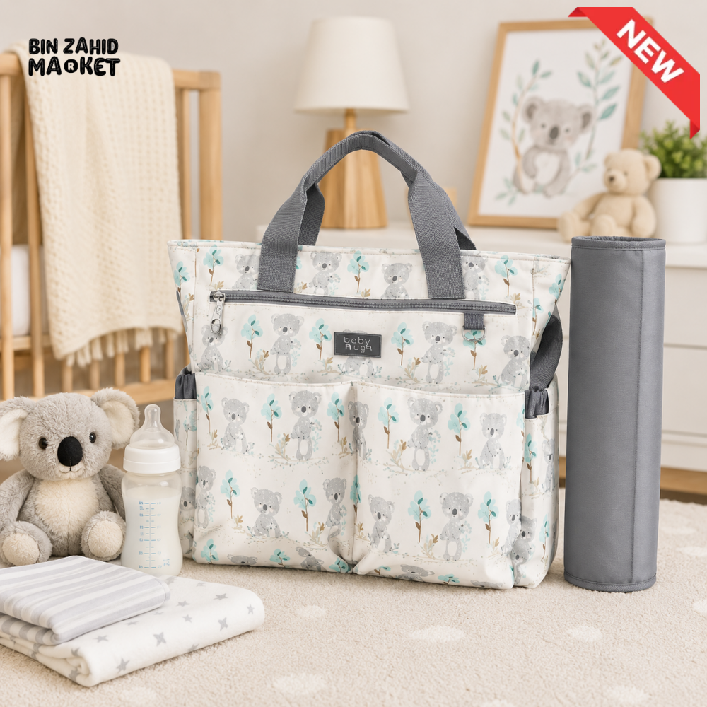 Baby Diaper Bag - Bear