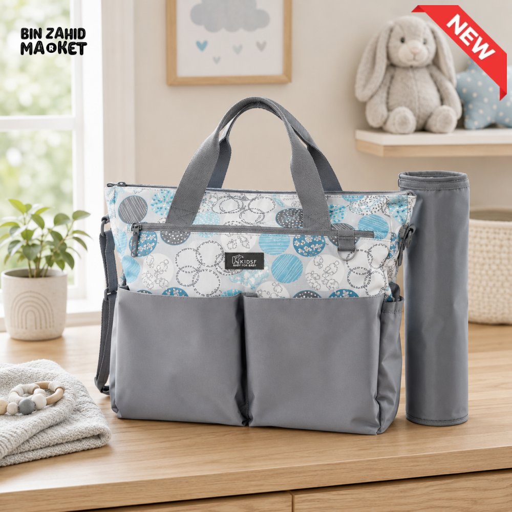 Baby Diaper Bag - Circle-Leaf