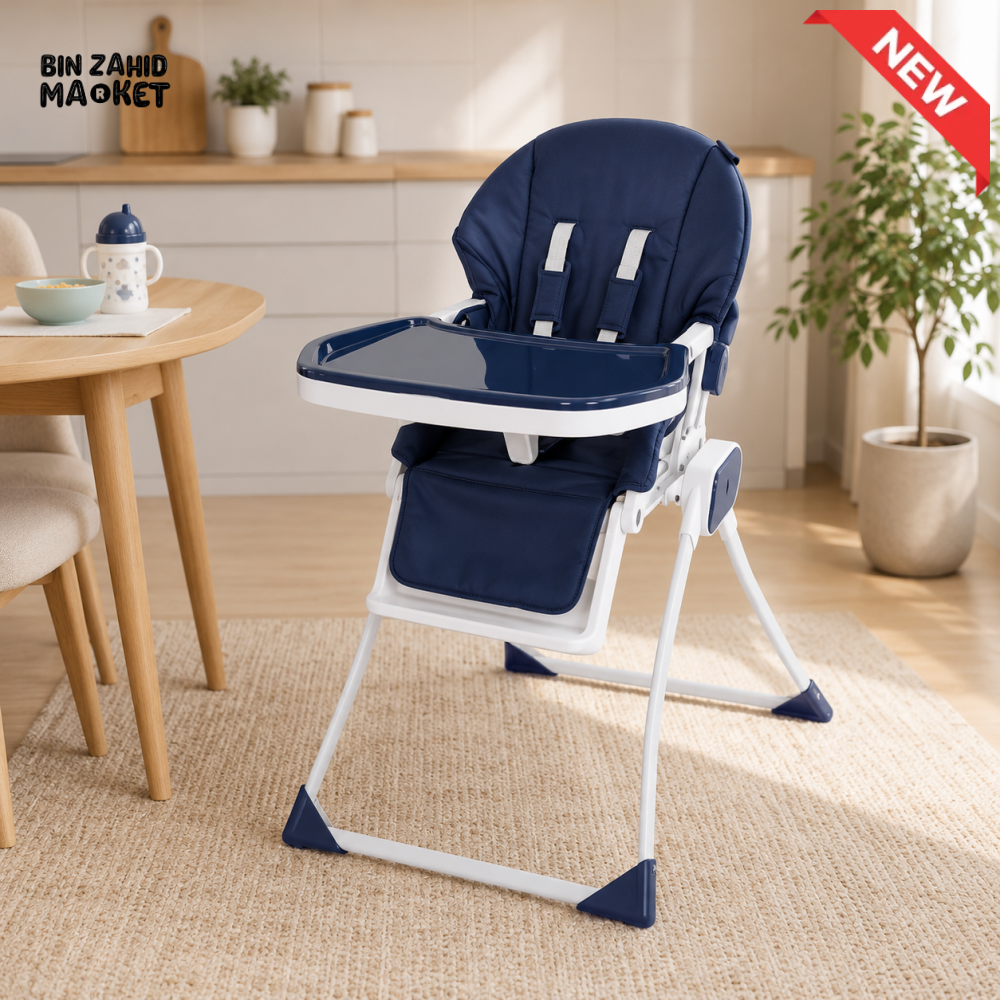 Baby High Chair - Blue