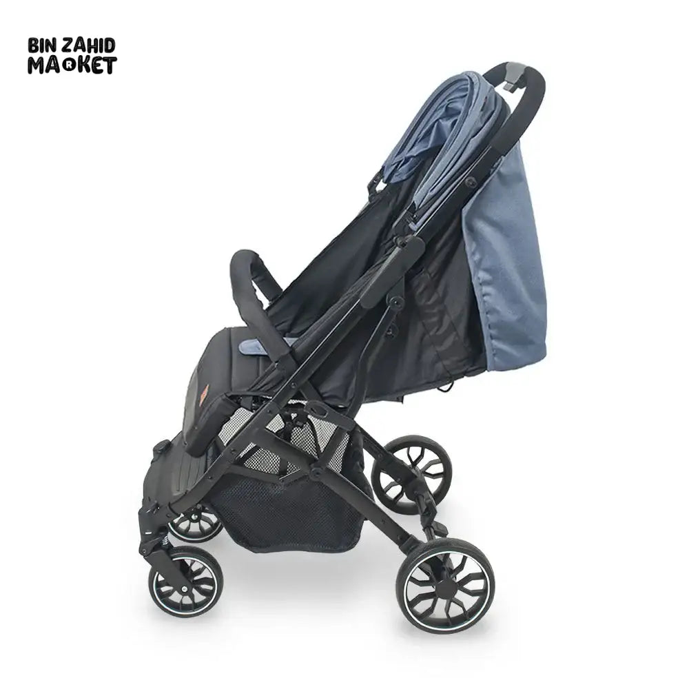 TINNIES BABY STROLLER – DURABLE, EASY TO FOLD - BLUE