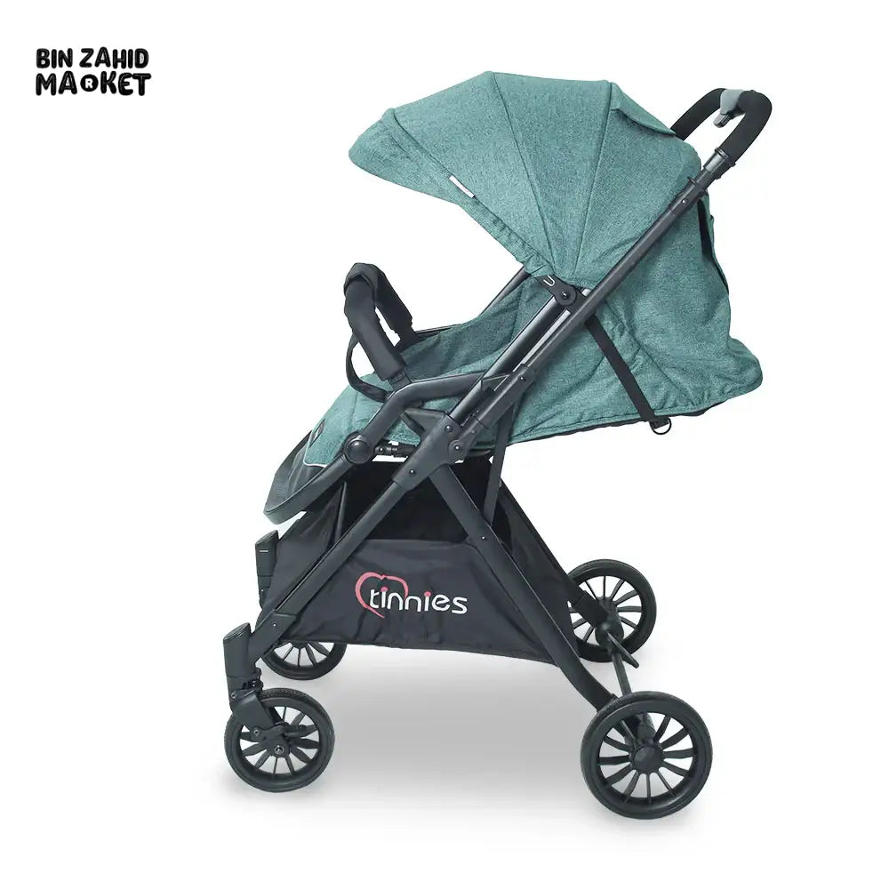 TINNIES BABY STROLLER FOR NEWBORNS & TODDLERS - GREEN