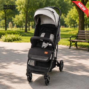 TINNIES BABY STROLLER - GREY