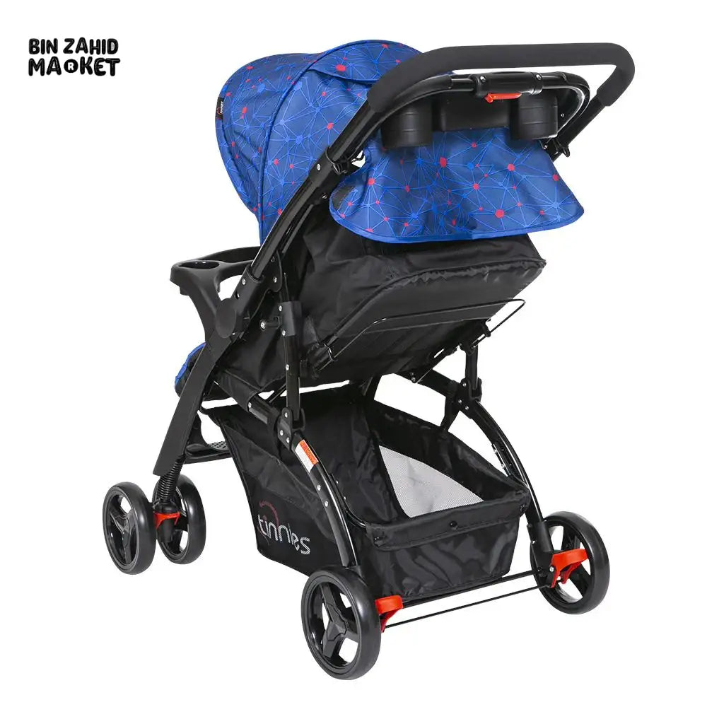 TINNIES BABY STROLLER – LIGHTWEIGHT, STRONG & TRAVEL FRIENDLY - ROYAL BLUE