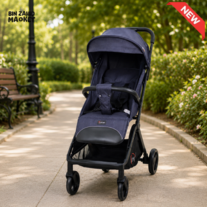 TINNIES BABY STROLLER - NAVY BLUE
