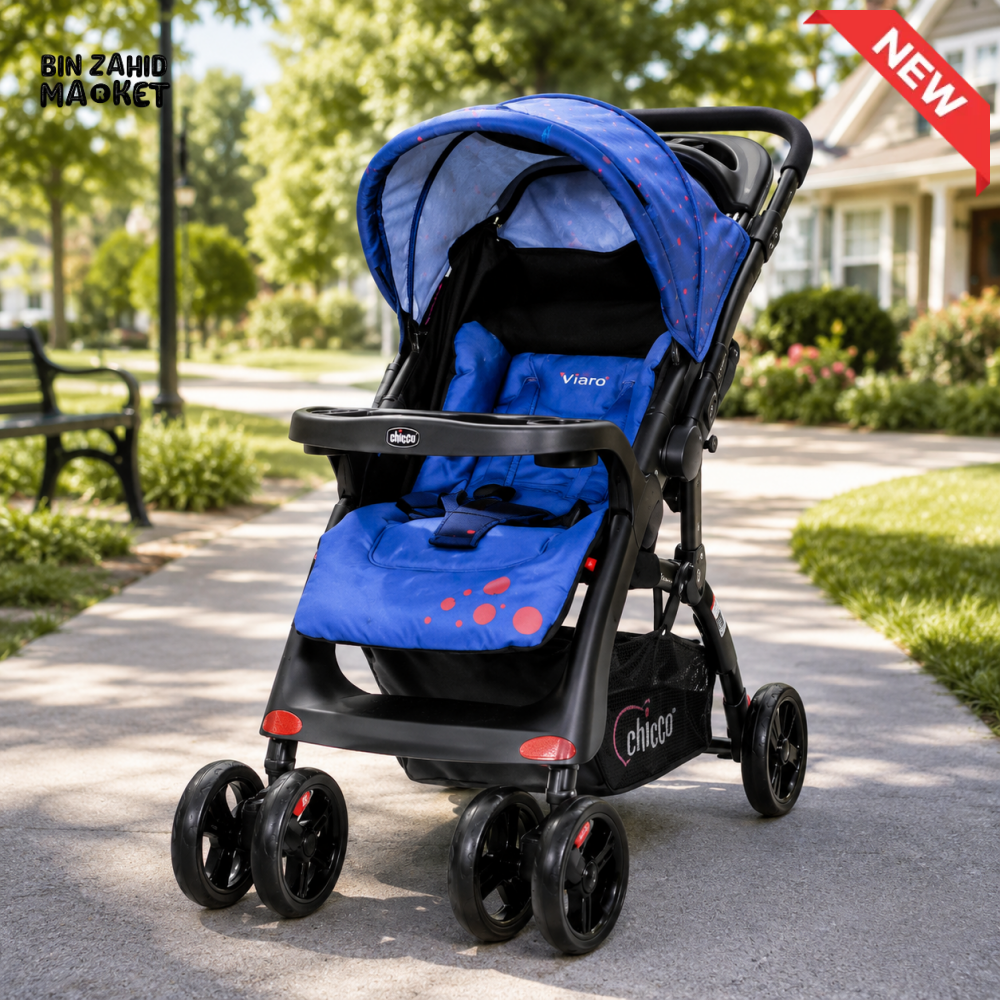 TINNIES BABY STROLLER - ROYAL BLUE