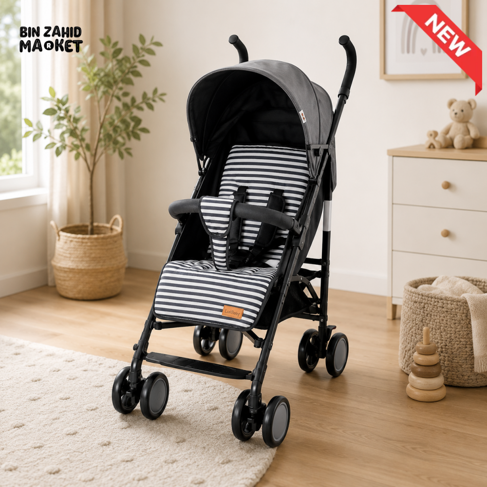 TINNIES BUGGY – LIGHTWEIGHT FOLDABLE BABY STROLLER (0–36 MONTHS)