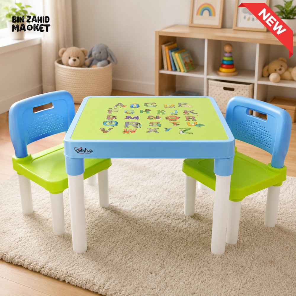 TINNIES CHILDREN TABLE SET - BLUE