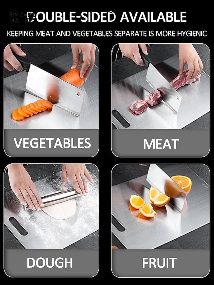 TITANWARE TITANIUM CUTTING BOARD | PREMIUM KITCHEN BOARD FOR MEAT & VEGGIES
