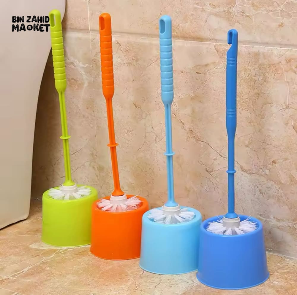 TOILET CLEANING BRUSH WITH HOLDER